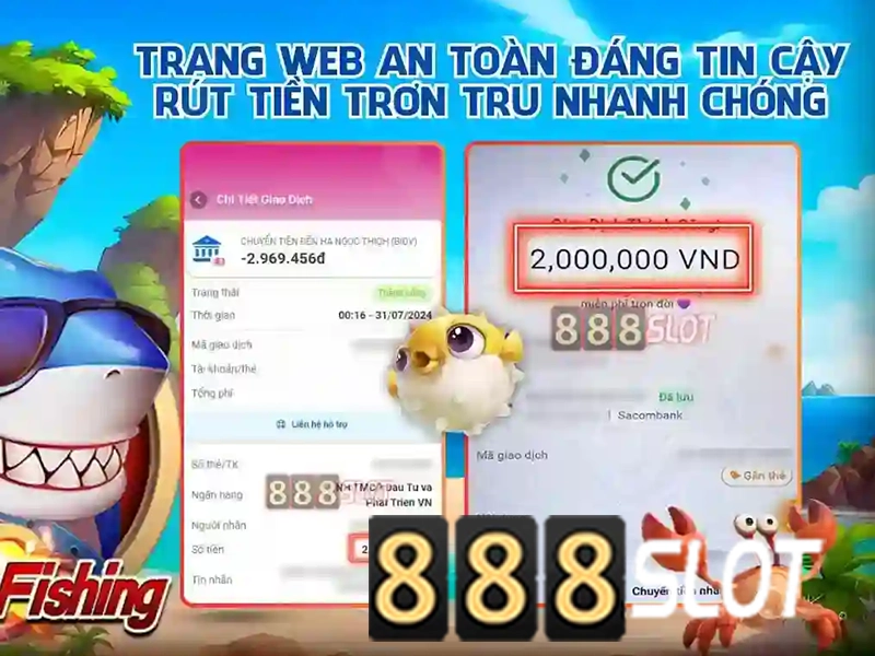 Biểu tượng bảo mật và tốc độ xử lý giao dịch tại 888slot