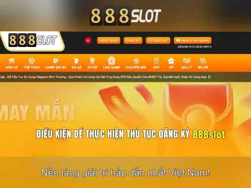 888slot - Nền tảng casino trực tuyến nổi bật tại Việt Nam