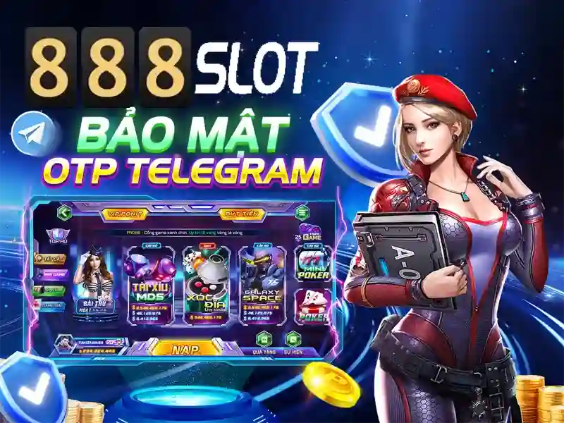 Giao diện trang chủ 888slot với nút đăng ký nổi bật
